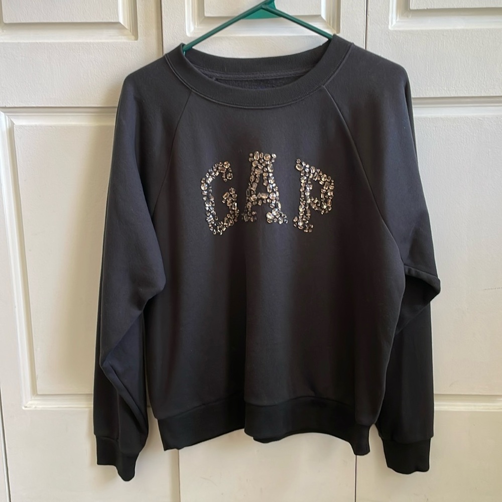 Gap glitter logo sweatshirt